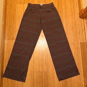Patagonia VTG Starburst Performance Base Layer Capilene Wide Leg Pants XS